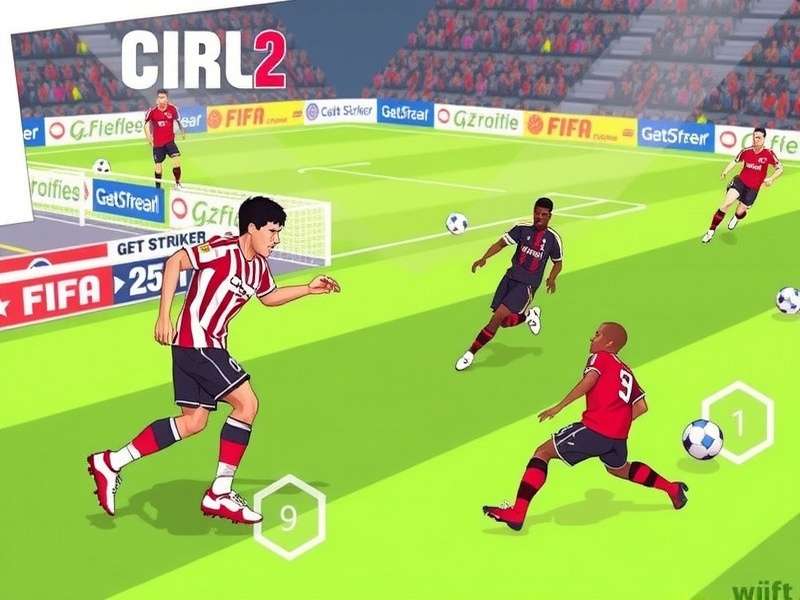 FIFA Elite Striker gameplay screenshot
